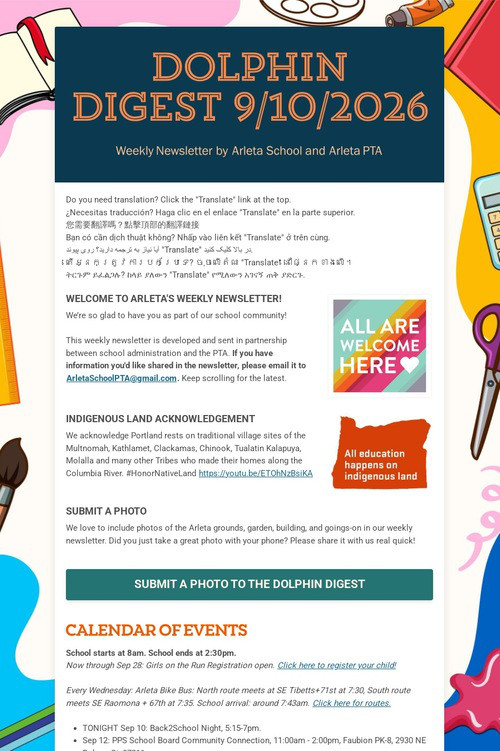 DOLPHIN DIGEST 9/10/2026