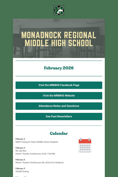 February 2026 MRMHS Newsletter