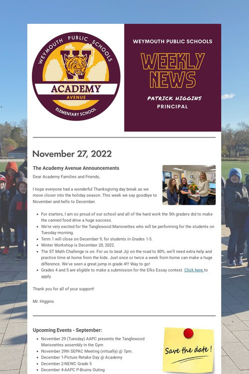 Academy Avenue Elementary School