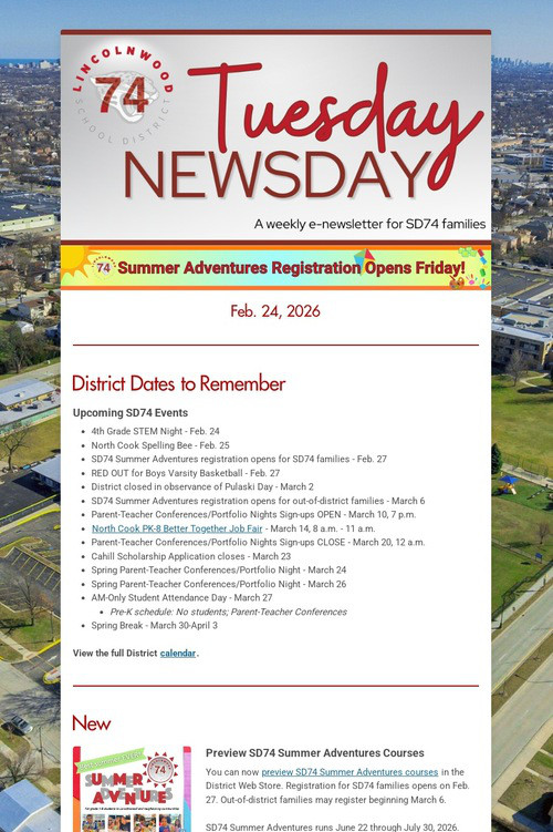 Tuesday Newsday