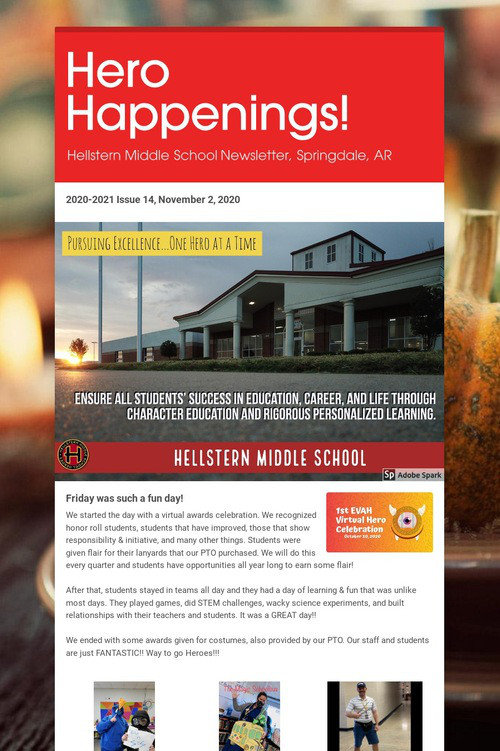 Hero Happenings!