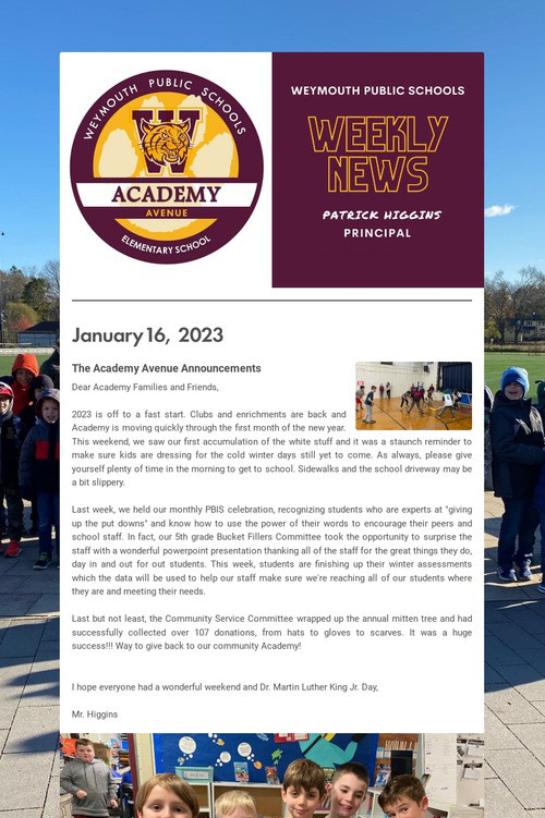 Academy Avenue Elementary School