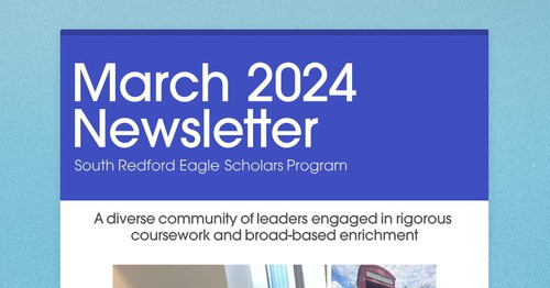 March 2024 Newsletter