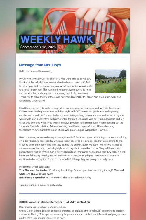 WEEKLY HAWK