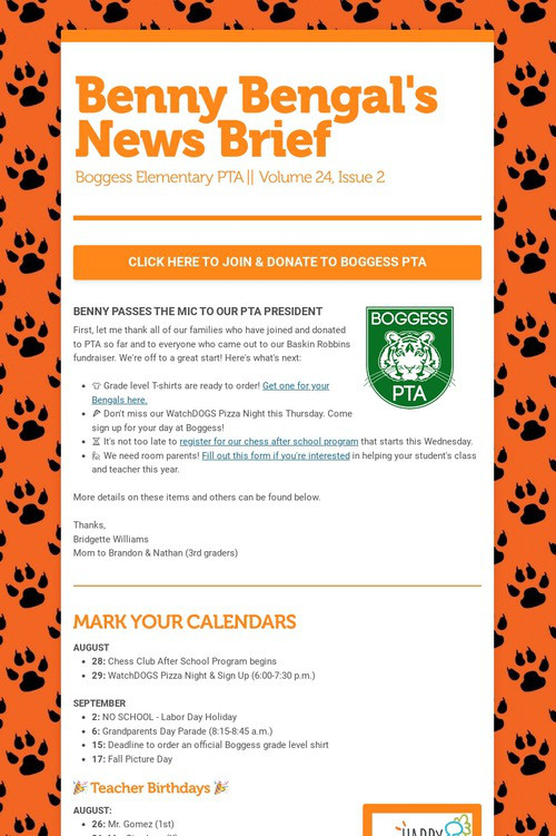 Benny Bengal's News Brief