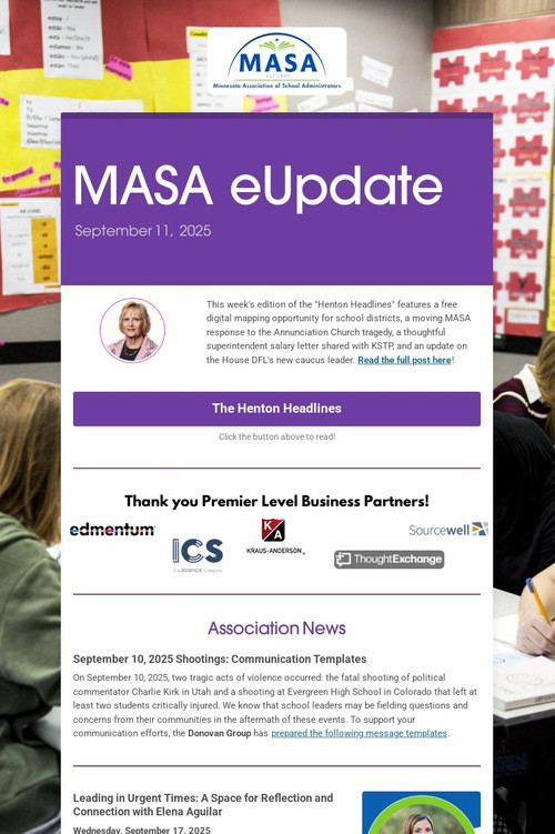 MASA eUpdate