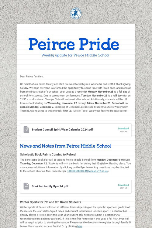 Peirce Pride