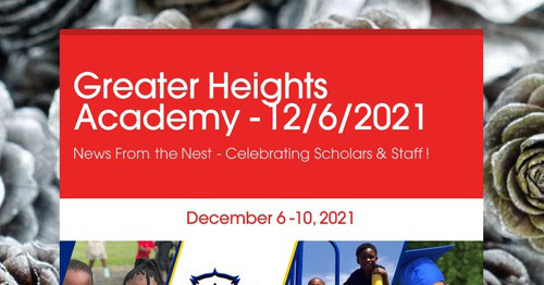 Greater Heights Academy - 12/5/2021