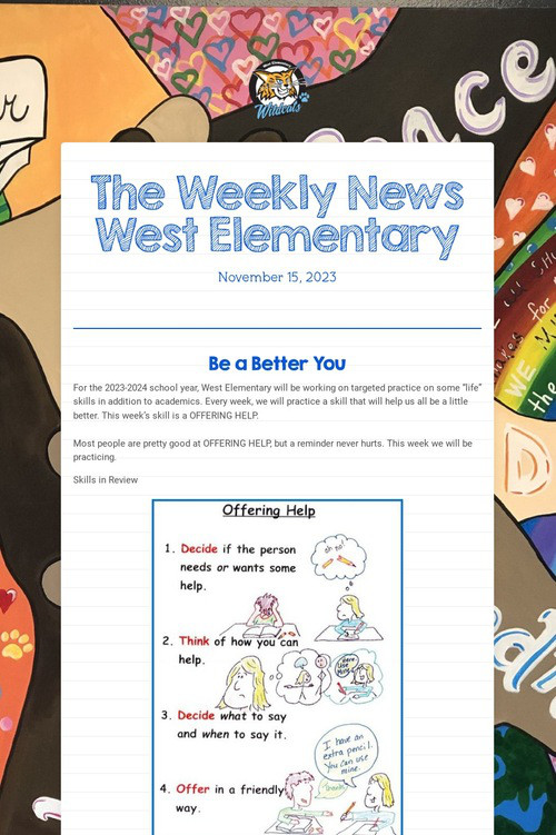 The Weekly News West Elementary