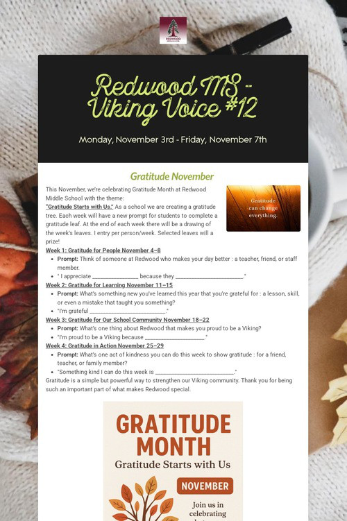 Redwood MS -  Viking Voice #12