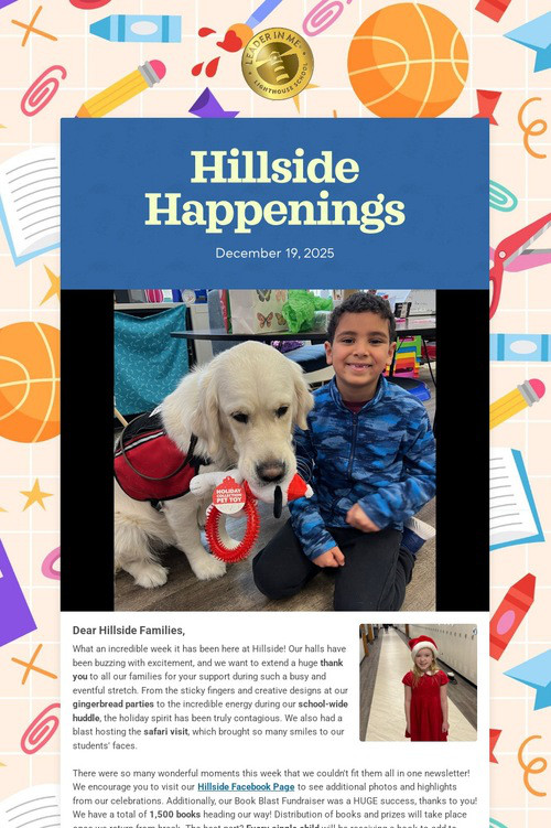 Hillside Happenings