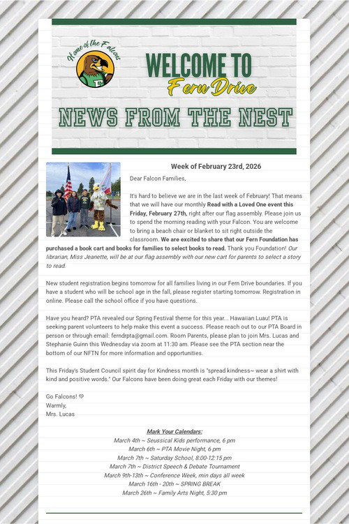News From The Nest