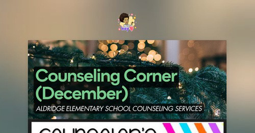 Counseling Corner (December)