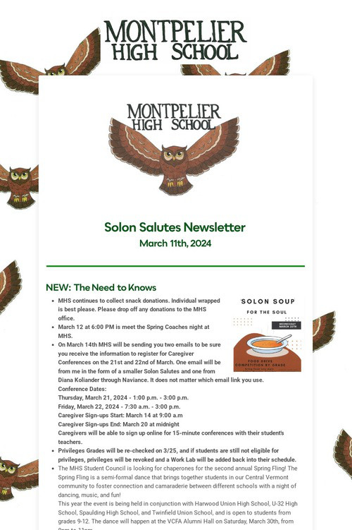 Solon Salutes