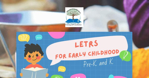 Early Childhood LETRS