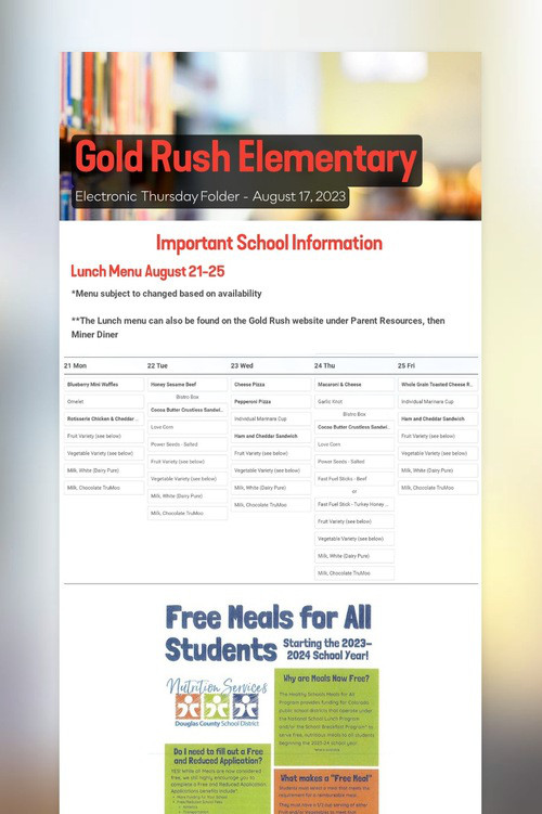 Gold Rush Elementary