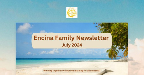 Encina Family Newsletter - 07/26/24