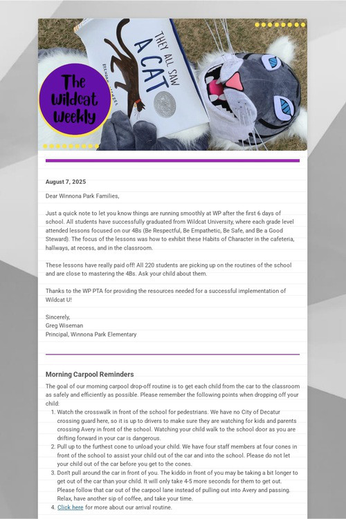Weekly Update