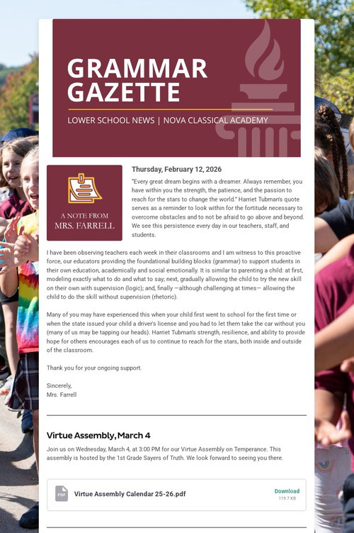 GRAMMAR GAZETTE