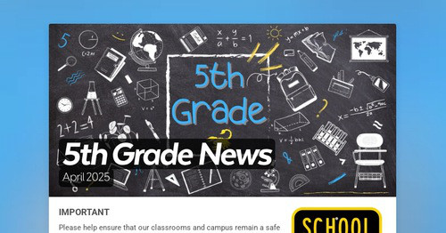 5th Grade News