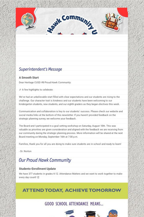Proud Hawk Community Update