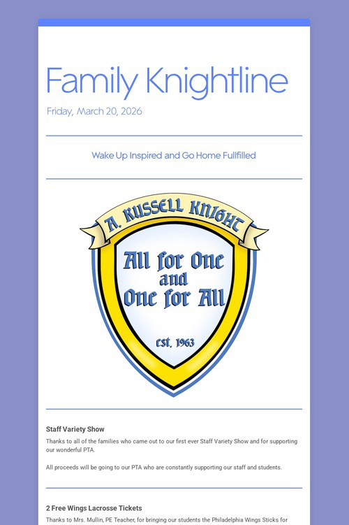 Family Knightline