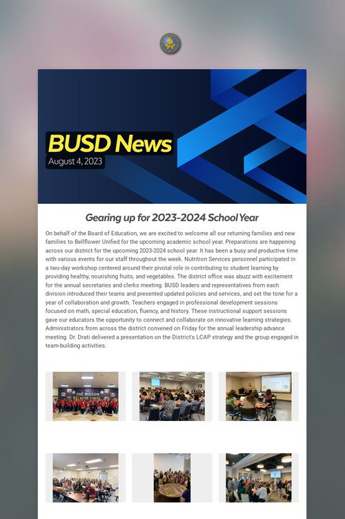 BUSD News