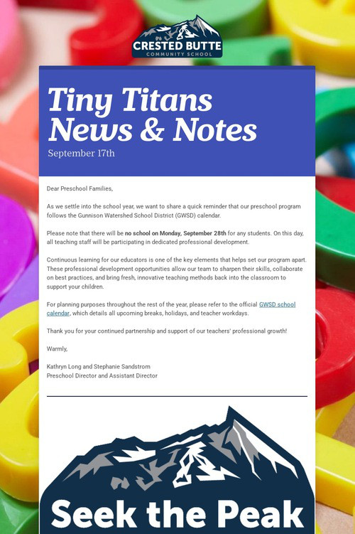 Tiny Titans News & Notes