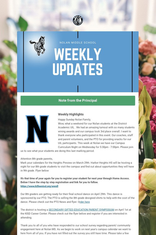 School Update