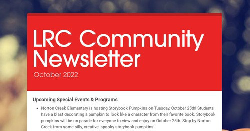 LRC Community Newsletter