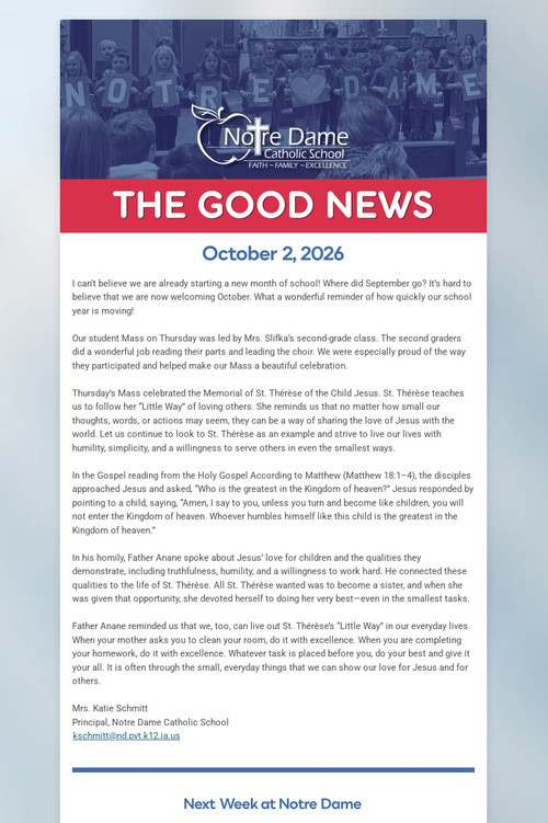The Good News