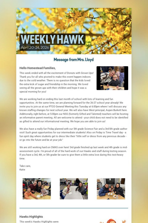 WEEKLY HAWK