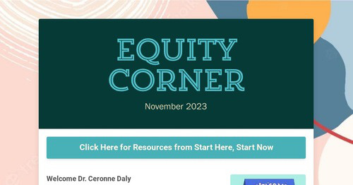 Equity Corner