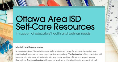 Ottawa Area ISD Self-Care Resources