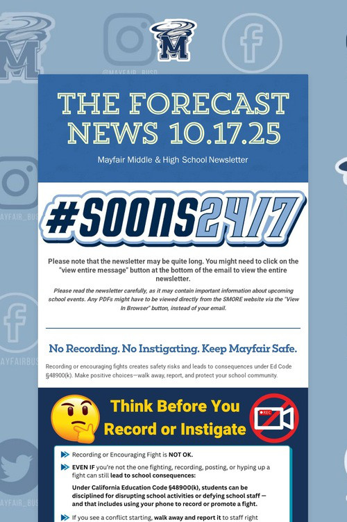 THE FORECAST News 10.17.25