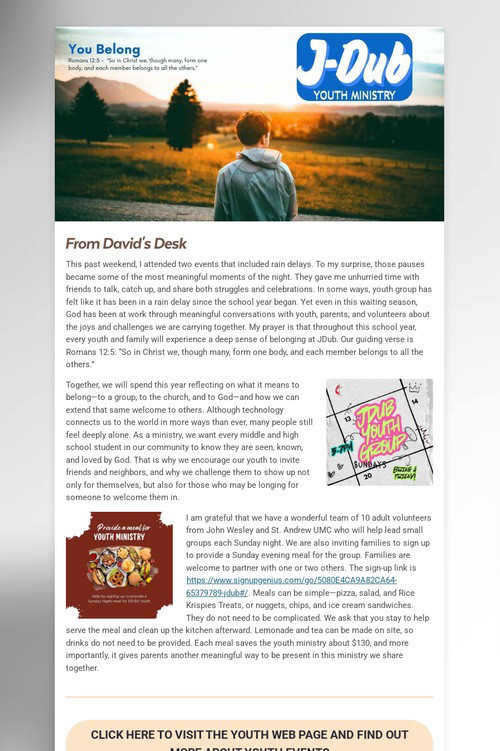 JDub Newsletter