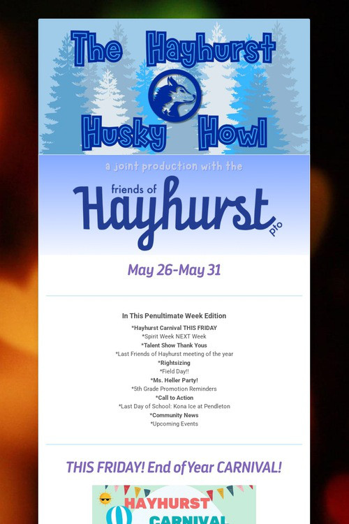 The Hayhurst Husky Howl