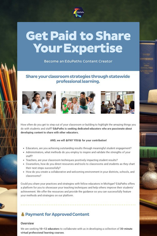 Get Paid to Share Your Expertise