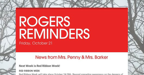 ROGERS REMINDERS