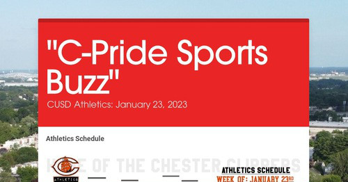 "C-Pride Sports Buzz"