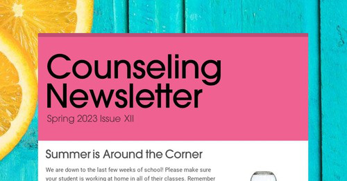 Counseling Newsletter