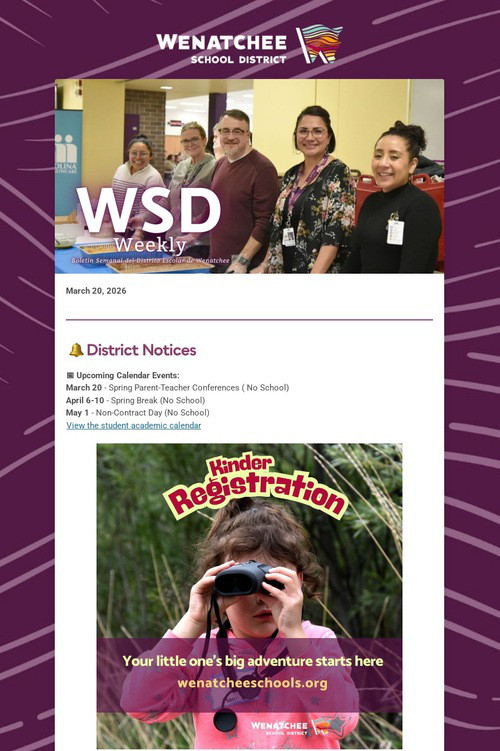 WSD Weekly