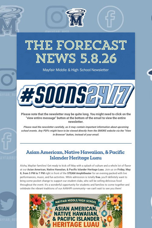 THE FORECAST News 5.8.26