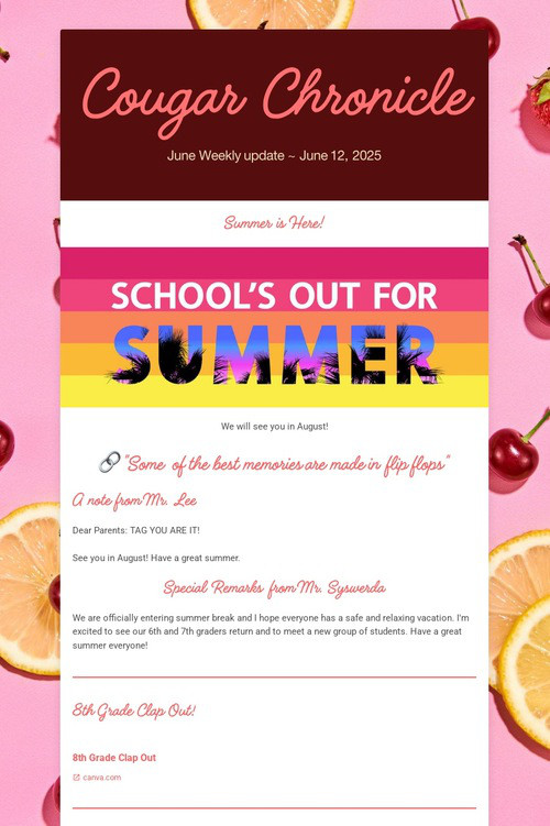 Cougar Chronicle