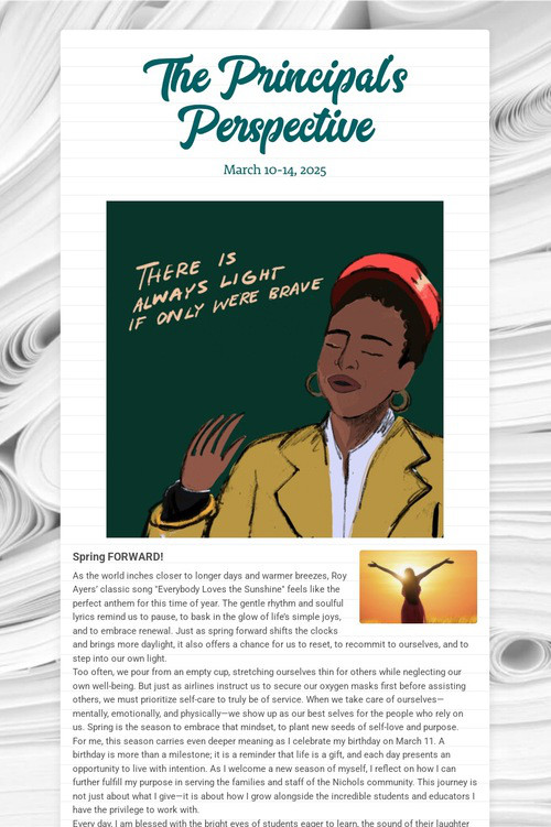 The Principal's Perspective