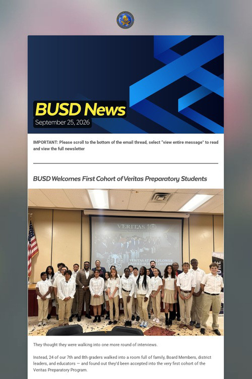 BUSD News
