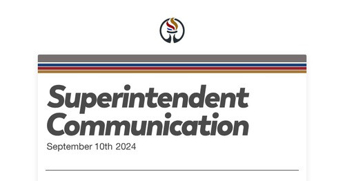 Superintendent Communication