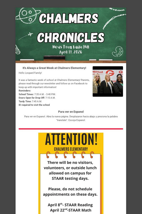 Chalmers Chronicle