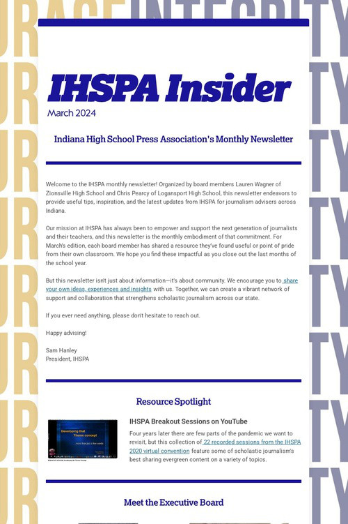 IHSPA Insider
