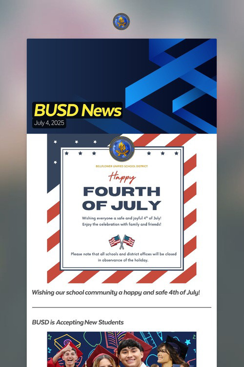 BUSD News